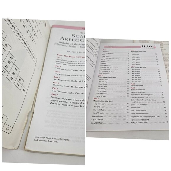 Piano Sheet Music Book Alfred Scales Chord Arpeggio Cadence GWM Literature Vol 4 - Picture 4 of 8
